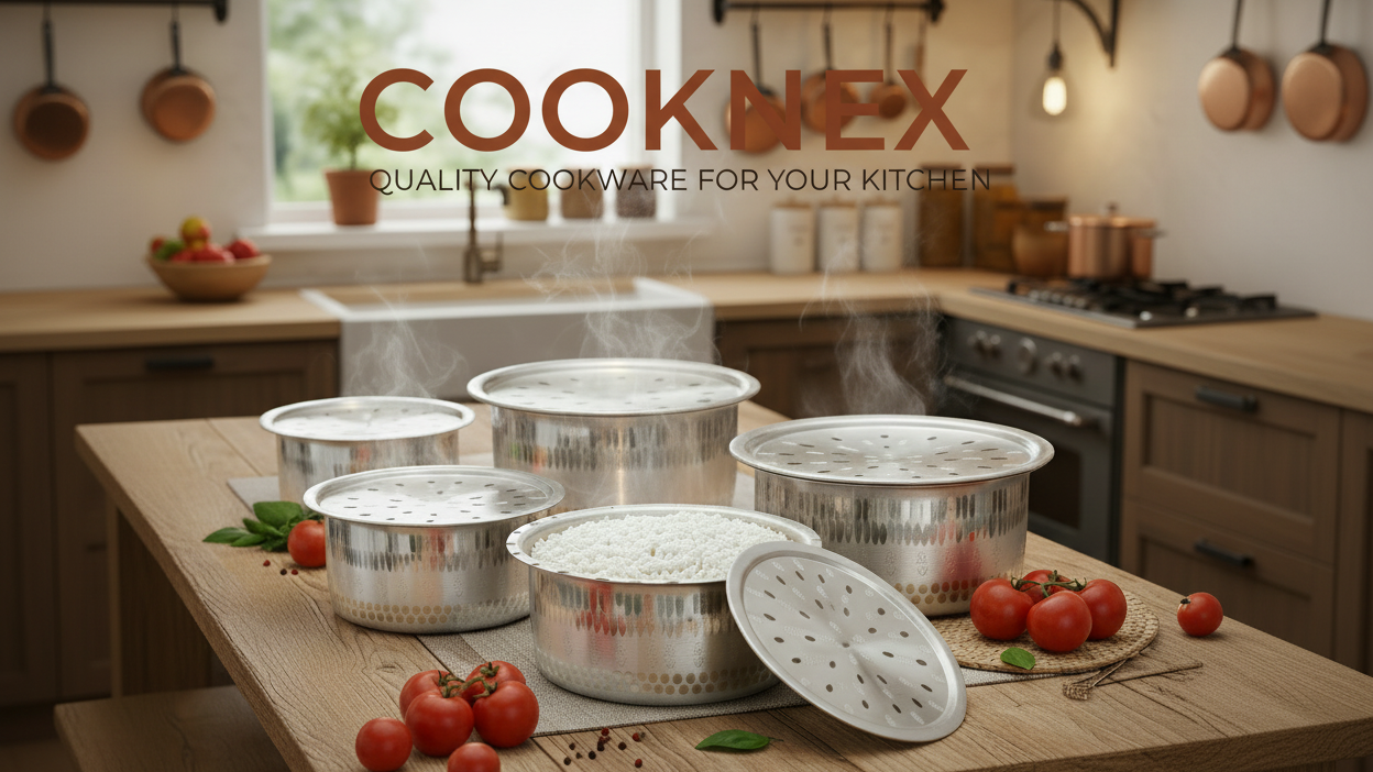 best biryani pot, mathar cooking pot from best cookware brand - cooknex