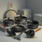 Nonstick cookware kitchen gift set with stylish look and low price in Pakistan's best cookware brand cooknex.