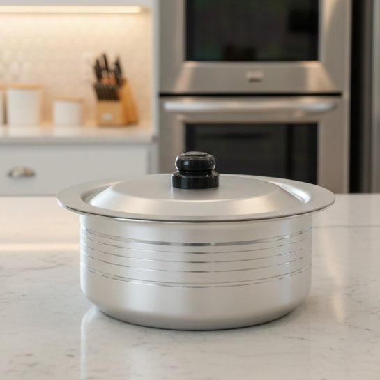 best quality soda finish anodized casserole set 4 pcs groosed cookware by cooknex