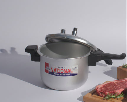 best silver steel pressure cooker at best price in Pakistan - cooknex cookware