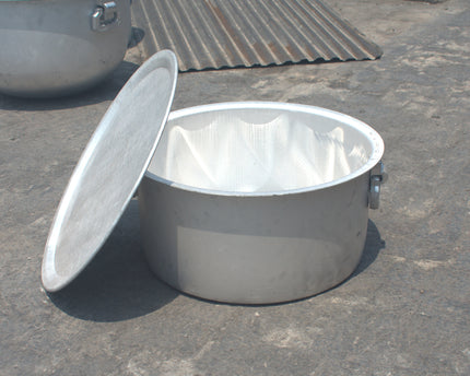 Commercial Size Cooking Pot Dull Finish Big Cooking Pot For Hotel And Restaurants - MFG 48