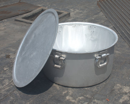 Commercial Size Cooking Pot Dull Finish Big Cooking Pot For Hotel And Restaurants - MFG 56