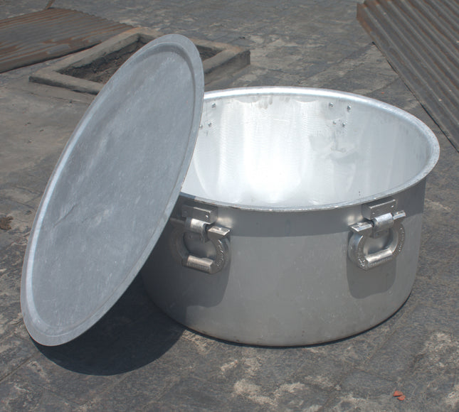 Commercial Size Cooking Pot Dull Finish Big Cooking Pot For Hotel And Restaurants - MFG 56