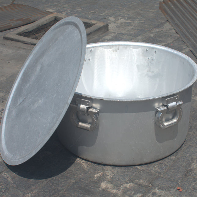 Commercial Size Cooking Pot Dull Finish Big Cooking Pot For Hotel And Restaurants - MFG 56