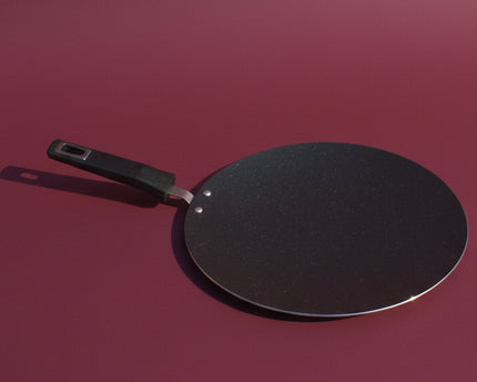 Nonstick Marble Coating Tawa / Paratha Pan 30cm Bakelite Handle By Cooknex