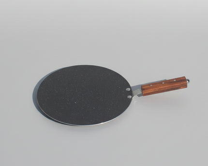 Nonstick Marble Coating Tawa / Paratha Pan 30cm Wooden Handle By Cooknex
