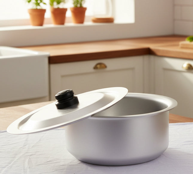 best cookware brand in Pakistan - anodized casserole set by cooknex