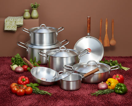 Aluminum Complete Kitchen Gift Set 15 Pcs