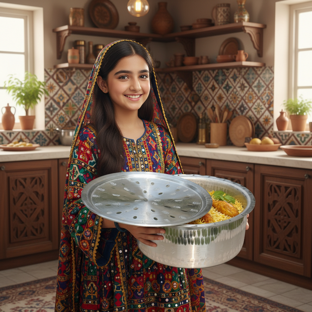 ALuminum cooking pot mathar set 5 pcs casserole set with lid heavy weight and guage at best price in Pakistan - cooknex.pk