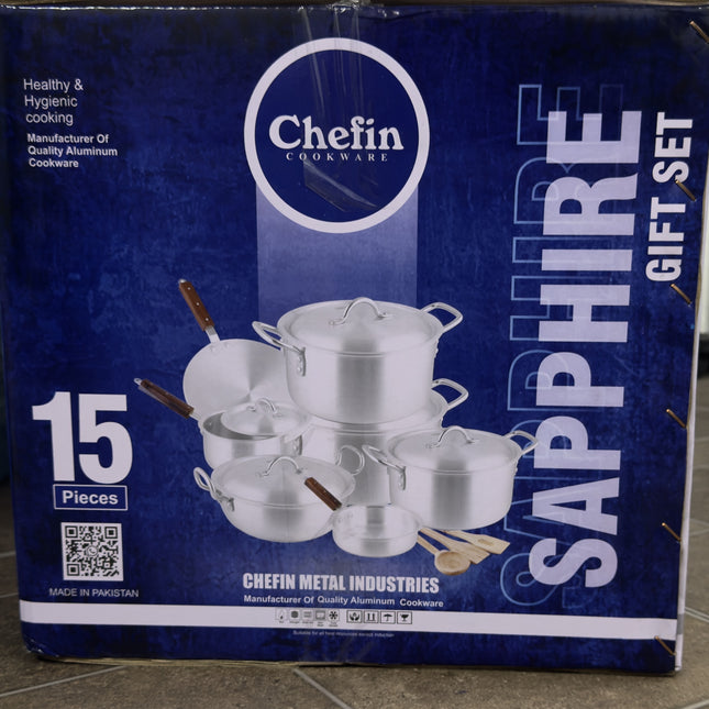 aluminum cookware gift set best quality cooking pot , tawa, wok , frying pan, sauce pan at best price by cooknex