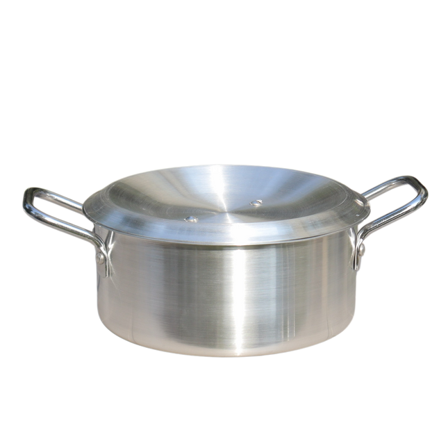 Aluminum Cooking Pot Set Casserole Set 5 Pcs With Lid - 18-26 Light Weight