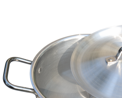 Aluminum Cooking Pot Set Casserole Set 5 Pcs With Lid - 18-26 Light Weight