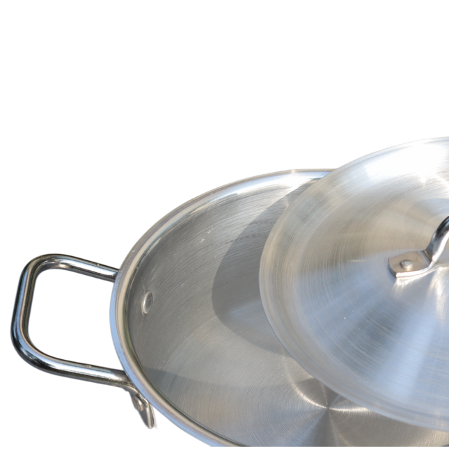 Aluminum Cooking Pot Set Casserole Set 5 Pcs With Lid - 18-26 Light Weight