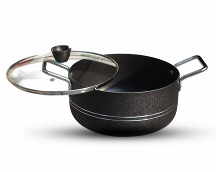 Nonstick Gift Set 15 Pcs - Complete Kitchen Set -Black