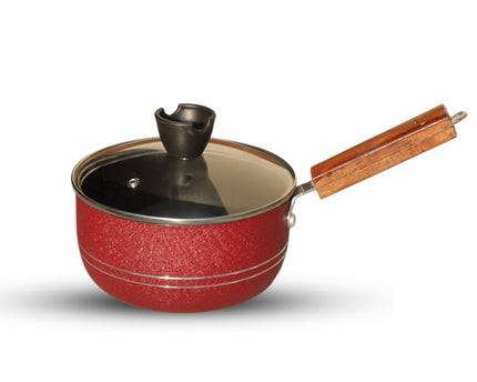 Nonstick Gift Set 15 Pcs - Complete Kitchen Set -Maroon