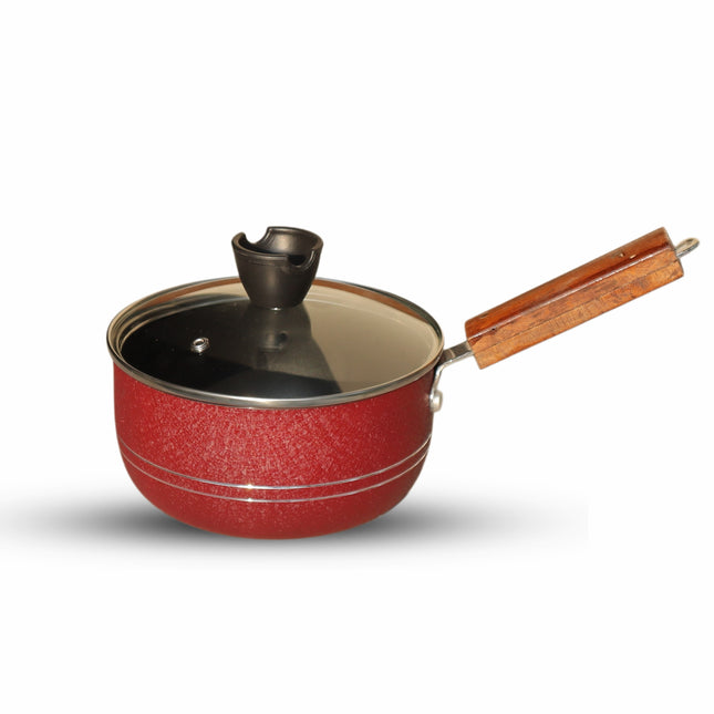 Nonstick Gift Set 15 Pcs - Complete Kitchen Set -Maroon