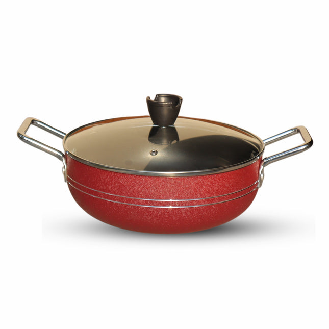 Nonstick Gift Set 15 Pcs - Complete Kitchen Set -Maroon