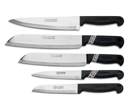 J2 Stainless Steel Original Kiwi Knife Set - 5 Pcs Kiwi Knife Set  kitchen set by cooknex