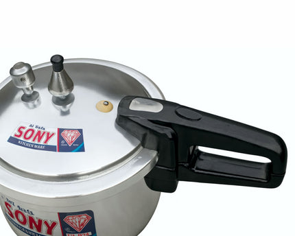 sony silver pressure cooker with bakelite handle at best online price by cooknex