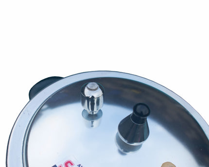 premium quality silver steel Pressure Cooker at best price in Pakistan by Cooknex- aluminium Pressure Cooker 