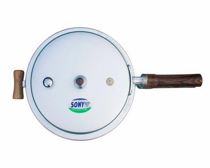 aluminum instant cooking pot | Best pressure cooker with wooden handle at sale price in Pakistan from best cookware brand Cooknex