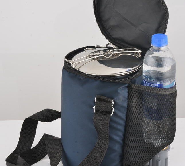 Stainless Steel Leak-Proof Tiffin Box - Lunch Box Ideal for School, Work, or Travel with BAG By Cooknex