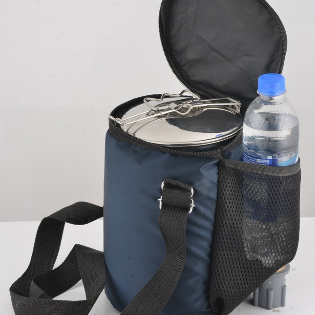 Stainless Steel Leak-Proof Tiffin Box - Lunch Box Ideal for School, Work, or Travel with BAG By Cooknex