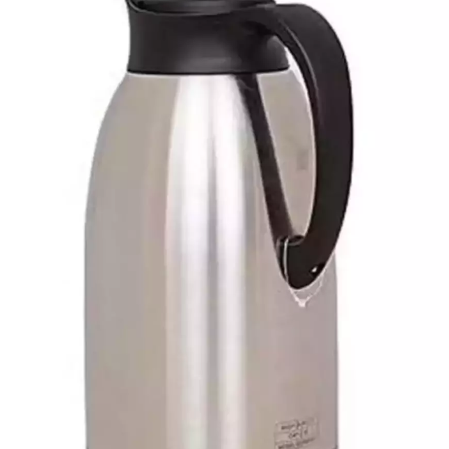 Stainless Steel Vacuum Flask Double Wall - Hot & Cold Thermos 2.0 L by cooknex best cookware and  kitchenware brand in Pakistan