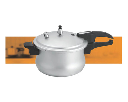 national best quality silver steel belly pressure cooker steamer bakelite handle at affordable price in Pakistan-cooknex