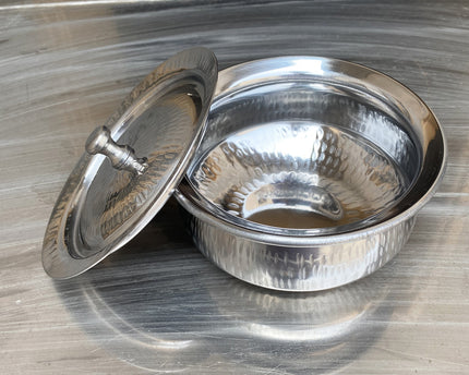 Stainless Steel Serving Handi With Lid - Sipri serving pot by cooknex at low price from best cookware brand in Pakistan