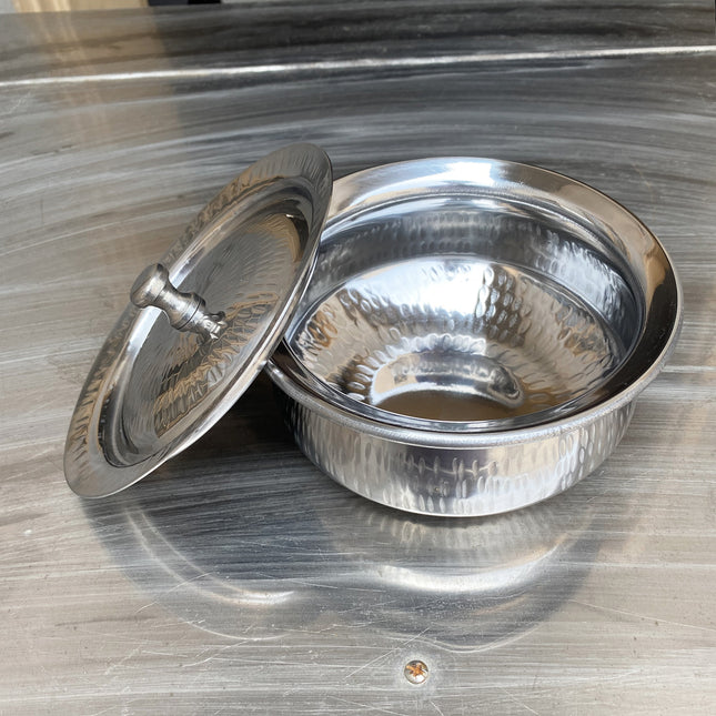 Stainless Steel Serving Handi With Lid - Sipri serving pot by cooknex at low price from best cookware brand in Pakistan