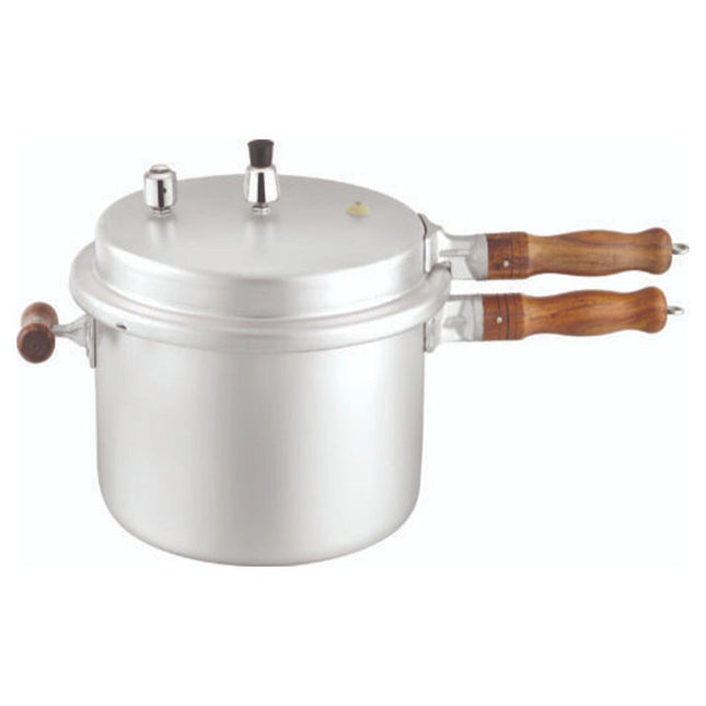 aluminum instant cooking pot | Best pressure cooker with wooden handle at sale price in Pakistan from best cookware brand Cooknex