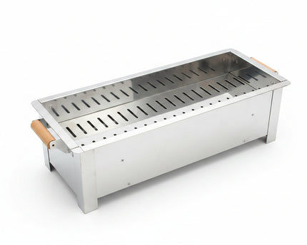 BBQ Grill 2 in 1 - Gas And Coil BBQ Grill By Cooknex