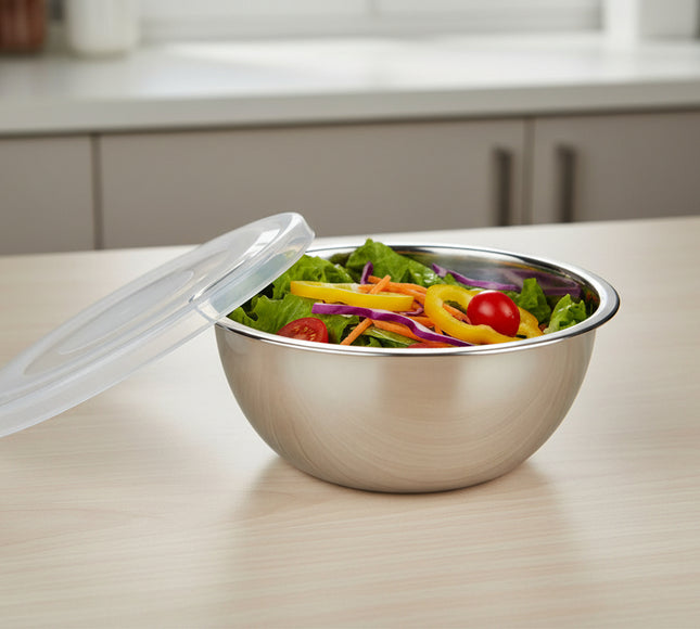 stainless steel bowl 3 pcs food storage container by cooknex at affordable price