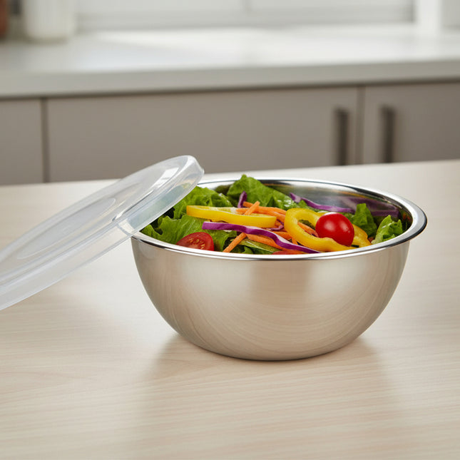 stainless steel bowl 3 pcs food storage container by cooknex at affordable price