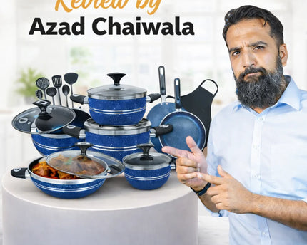 gift set by cooknex premium quality highly recommended by AZAD CHAIWALA. Best cookware brand in Pakistan - cooknex