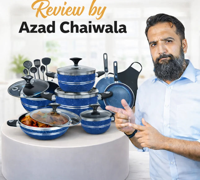 gift set by cooknex premium quality highly recommended by AZAD CHAIWALA. Best cookware brand in Pakistan - cooknex